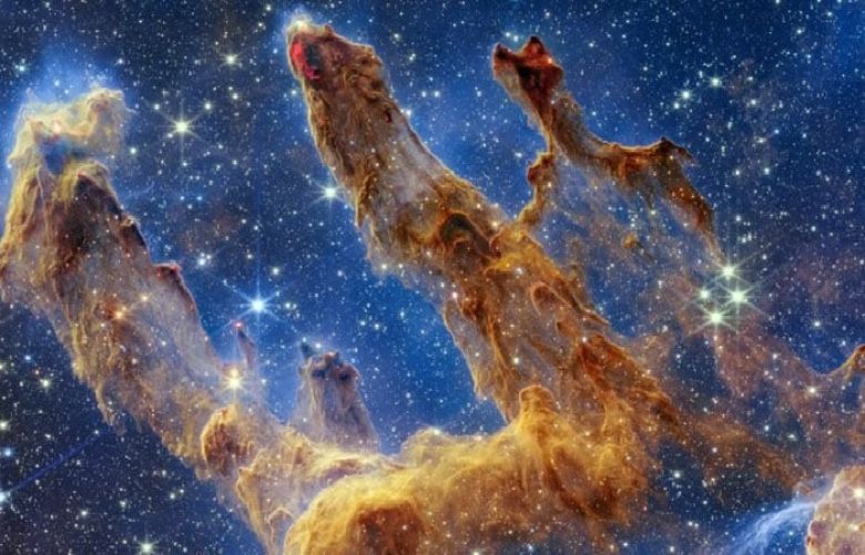Nasa releases new 3D visualisation of Pillars of Creation