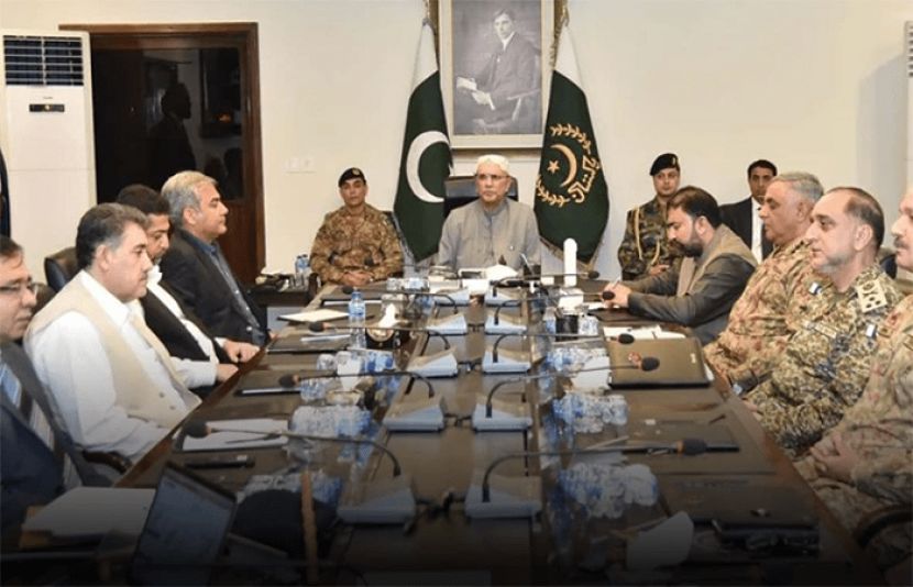 بلوچستان میں سیکیورٹی اور امن وامان کی صورتحال پر صدر آصف زرداری کی زیر صدارت گوادر میں اجلاس ہو رہا ہے